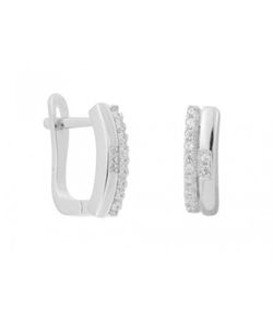 Pendientes Plata Liska MED297A Circonitas