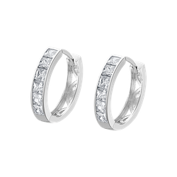 Pendientes Plata Lotus LP1936-4/1 Aro Circonitas