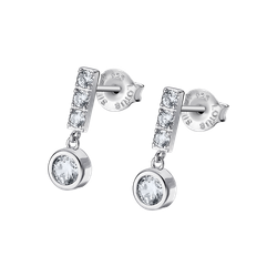 Pendientes Plata Lotus LP3083-4/1 Colgante Circonitas