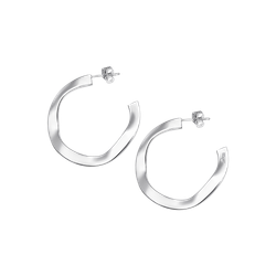 Pendientes Plata Lotus LP3187-4/1 Aro Ondulado
