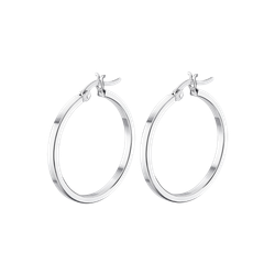 Pendientes Plata Lotus LP3277-4/1 Aro Liso