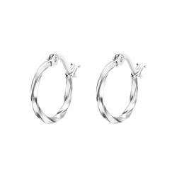 Pendientes Plata Lotus LP3279-4/1 Aro Entorchado