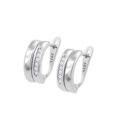 Pendientes Plata Lotus LP3328-4/1 Aro Circonitas