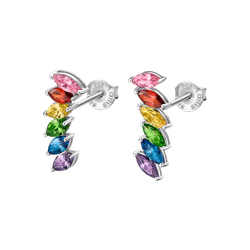 Pendientes Plata Lotus LP3391-4/2 Circonitas Multicolor