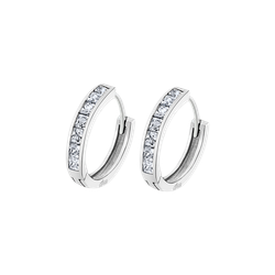 Pendientes Plata Lotus LP3396-4/2 Aro Circonitas