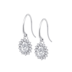 Pendientes Plata Lotus LP3459-4/10 Colgante Circonitas