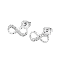 Pendientes Plata Lotus LP3614-4/1 Infinito Circonitas