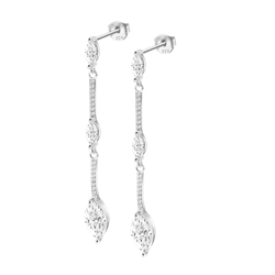 Pendientes Plata Lotus LP3684-4/1 Colgante Circonitas