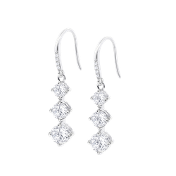 Pendientes Plata Lotus LP3785-4/1 Colgante Circonitas