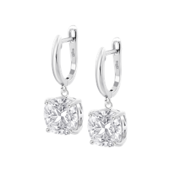 Pendientes Plata Lotus LP3792-4/1 Aro Colgante Circonita