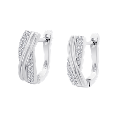 Pendientes Plata Lotus LP3810-4/1 Aro Circonitas