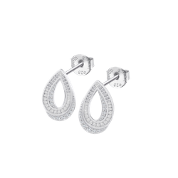 Pendientes Plata Lotus LP3842-4/1 Gota Circonitas