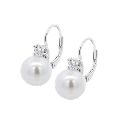 Pendientes Plata Lotus LP3847-4/1 Perlas Circonitas