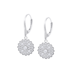 Pendientes Plata Lotus LP3886-4/1 Colgante Circonitas