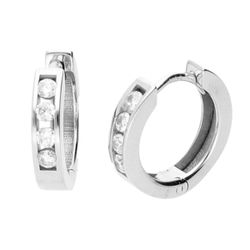 Pendientes Liska Plata LPZ133A Circonitas