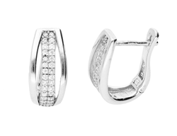 Pendientes Liska Plata LPZ134A Circonitas