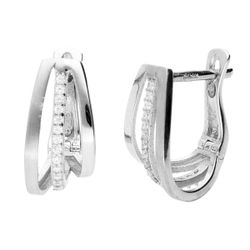 Pendientes Liska Plata LPZ135A Circonitas