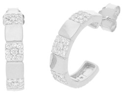 Pendientes Liska Plata LPZ174A Circonitas