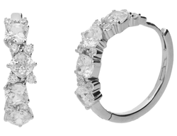 Pendientes Liska Plata LPZ177A Circonitas