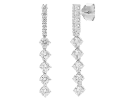 Pendientes Liska Plata LPZ179A Circonitas