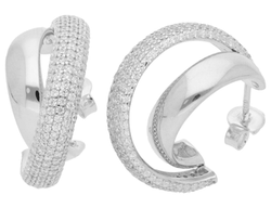 Pendientes Liska Plata LPZ185A Circonitas