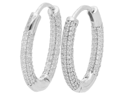Pendientes Liska Plata LPZ188A Circonitas