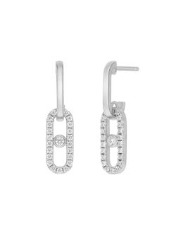 Pendientes Plata Marea Mujer D04101/AW Colgante Circonitas