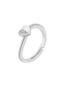 Pendientes Plata Marea Niña D03306/AN10 Aro Corazón Circonitas