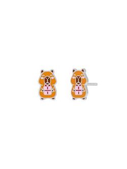 Pendientes Plata Marea Niña D03601/DC Capibara Esmaltado