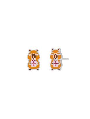 Pendientes Plata Marea Niña D03601/DC Capibara Esmaltado