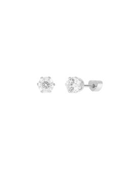 Silver Earrings Marea Girl D04001/BM Cubic Zirconia