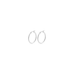 Pendientes Plata Mujer 14mm PEL1203PLXX14 Aro En Brillo