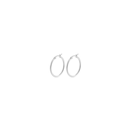 Pendientes Plata Mujer 14mm PEL1203PLXX14 Aro En Brillo