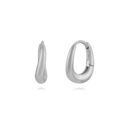 Pendientes Plata Mujer 16mm PEL1285RH aro En Brillo