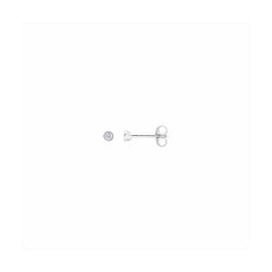 Pendientes Plata Mujer E02501 Circonitas 3mm