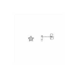 Pendientes Plata Mujer E21722 Estrella C. Circonitas