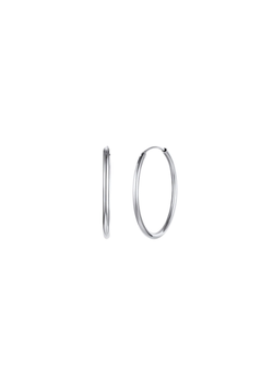 Pendientes Plata Mujer PAR 15/12 Aro C. Circonitas