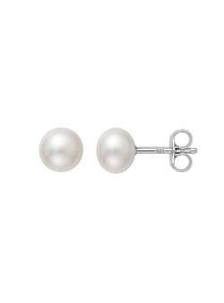 Pendientes Plata Mujer PCUL7 Perlas