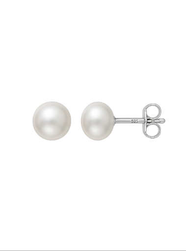 Pendientes Plata Mujer PCUL8 Perlas