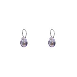 Pendientes Plata Mujer PEM0039RHAM Piedras Minerales Amatista
