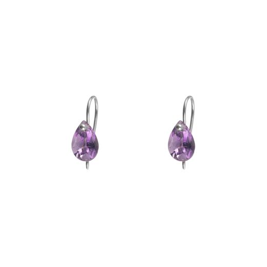 Pendientes Plata Mujer PEM0039RHIO Piedras Minerales Iolita