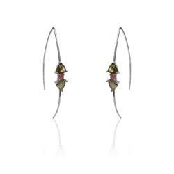 Pendientes Plata Mujer PEM0110RHLA Piedras Minerales Labradorita