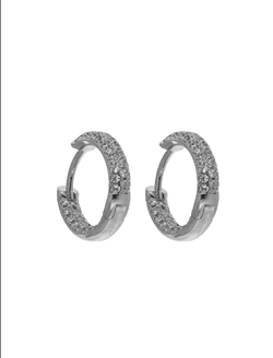 Pendientes Plata Mujer PPAC85 Aro Tallado