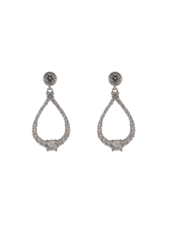 Pendientes Plata Mujer PPEN2146 Colgante Circonitas