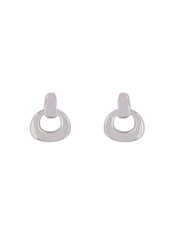 Pendientes Plata Mujer PPEN2208 Liso En Brillo