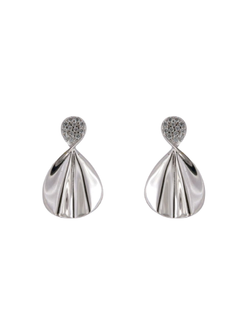 Pendientes Plata Mujer PPEN2220 Concha Circonitas