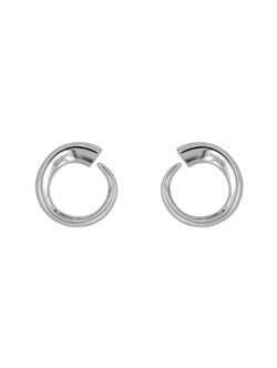 Pendientes Plata Mujer PPEN2236 Círculo Abierto