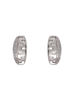 Pendientes Plata Mujer PPEN2256 Calado Circonitas