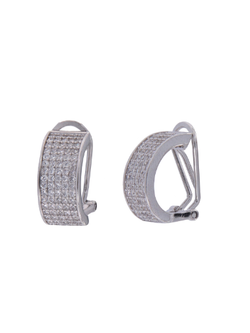 Pendientes Plata Mujer PPOM26 Circonitas