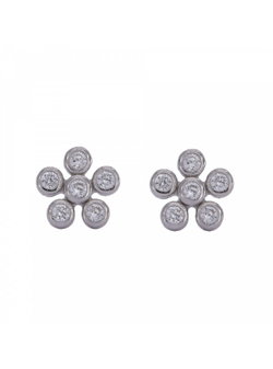 Pendientes Plata Mujer PPR 380 Circonitas